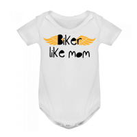 Bodie para bebé BIKER LIKE MOM by TZOR